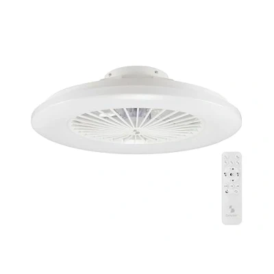 Immagine di BEPER P206VEN640 Ventilatore da soffitto con luce LED, 40W, 3 Velocità selezionabili, Timer Programmabile, Telecomando Incluso, Bianco