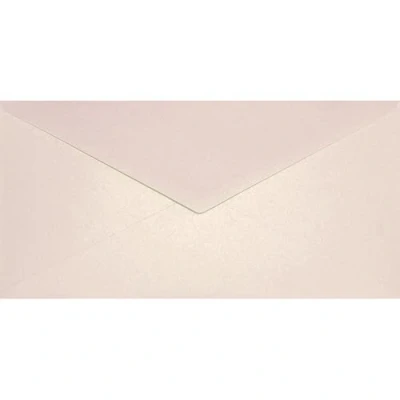 Immagine di Netuno 25x busta lettera oro rosa perlato formato DL 220x 110 mm 120g Aster Metallic Candy Pink Gold colorata perlata perlescente elegante per Natale matrimonio compleanno Pasqua
