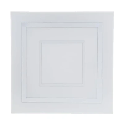 Immagine di Eglo Led Panel Albarca, Lampada da soffitto a incasso, plafoniera regolabile con interruttore dimmer, alluminio e plastica bianca, bianco caldo freddo, 44 x cm