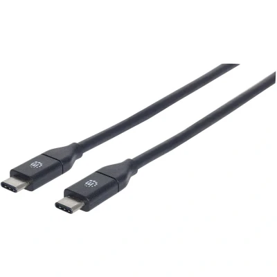 Immagine di Manhattan Cavo USB 3.2 Gen2 (USB 3.1 Gen2) Spina C®, C® 0.50 m Nero 354899