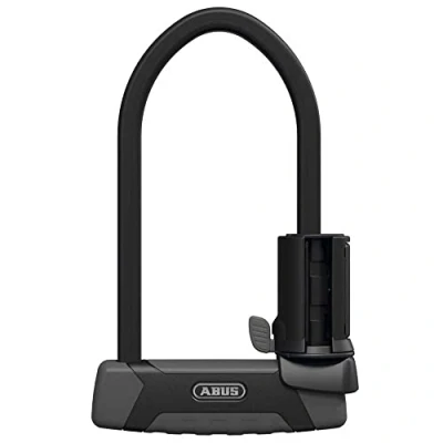 Immagine di ABUS Granit Plus 540 con Staffa di Supporto SH B Lucchetto Antifurto ad Arco per Bicicletta Cilindro Anti Intrusione, Livello Sicurezza 15, Nero