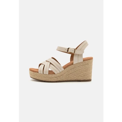 Immagine di Clarks Sabina Strap Espadrillas, Donna, Taglia: 41, Cream Pelle