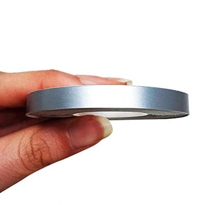 Immagine di 4R Quattroerre.it 10479 Trim Stripes Strisce Adesive per Auto, Argento, 7 mm x 10 mt