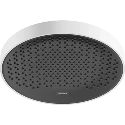 Immagine di hansgrohe Soffione doccia a pioggia Rainfinity (360 mm, rotondo, 1 tipo di getto) bianco opaco