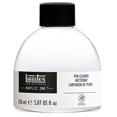Immagine di Liquitex 4261100 Inchiostro acrilico professionale liquido, 150 ml, colore aerografo altamente pigmentato, detergente