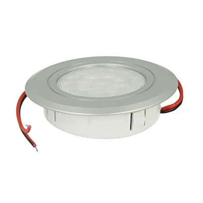 Immagine di LEDLUX Mini Faretto Led Da Incasso Dimmerabile, Touch Dimmer On Off,DC 12V 24V 3W,Rotondo Foro 60mm (Argento Satinato, Bianco Freddo 6000K)