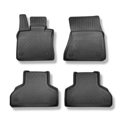 Immagine di Mossa Tappetini auto in TPE compatibili con BMW X5 E70 SAV (04.2007 09.2013) tappeti neri G
