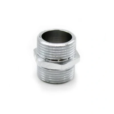Immagine di DOJA Barcelona Raccordi Ottone Cromato 1/2&quot; 4 pz Riduttore Filettato Idraulici per Aria, Acqua, Gas, Combustibile, Olio Nipplo Rubinetto Circolazione Tubo