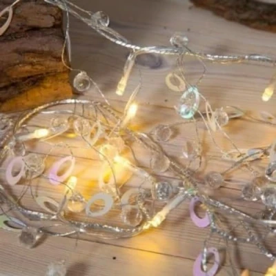 Immagine di Noma Ghirlanda iridescente con 20 LED (confezione da 1)