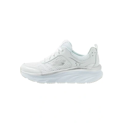 Immagine di Skechers Sport D&#039;LUX Walker Sneakers basse white/silver, Donna, Taglia: 37, White/silver Pelle e tessuto