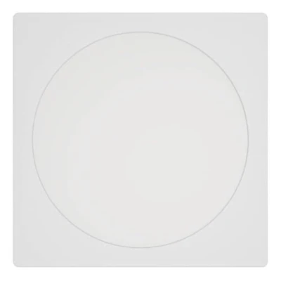 Immagine di Eglo Fueva 6 Faretto da incasso a LED, quadrato, soffitto, in plastica di colore bianco, luce bianca calda e fredda, 21,6 x cm