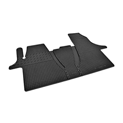 Immagine di Tappetini in gomma su misura per VW T6.1 Transporter/Caravelle/Multivan dal 2019 2/3 posti