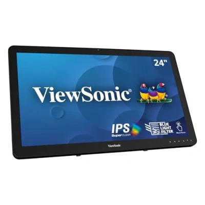 Immagine di Viewsonic TD2430 Monitor touch screen ERP: E (A G) 59.9 cm (23.6 pollici) 1920 x 1080 Pixel 16:9 25 ms USB 3.2 Gen 1 (USB 3.0), VGA, HDMI ™, DisplayPort MVA