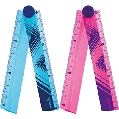 Immagine di Maped Cosmic 281017 Righello pieghevole 30 cm (colori assortiti) 1 unità