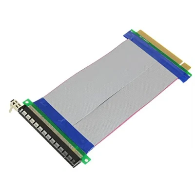 Immagine di Bolwins P31S PCIE Riser Cavo 16 x Extender Card Adapter Prolunga di alimentazione Extreme High Speed PCI Express Port GPU Scheda espansione 19 cm