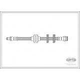 Immagine di CORTECO 19019945 Tubi Freno Assale anteriore 461 FIAT: Palio I Hatchback