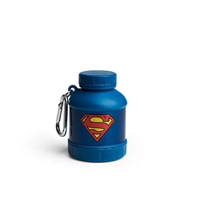 Immagine di SmartShake Whey2Go Imbuto, scatola di proteine, conservazione, 110 ml, DC Superman
