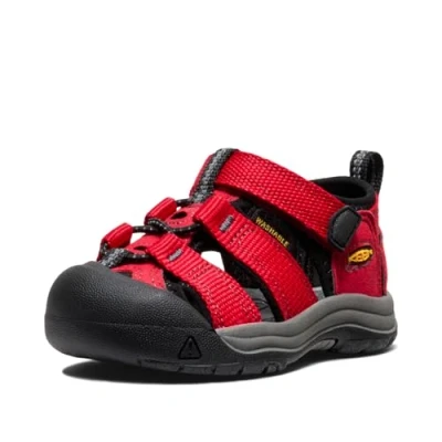 Immagine di Keen Newport H2 Unisex Sandali da trekking per bambini, Taglia: 25/26, Ribbon red/gargoyle Tessuto