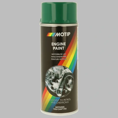 Immagine di MOTIP 04095 Vernice per motore / silenziatore Kompakt blue glossy 400 ml verde
