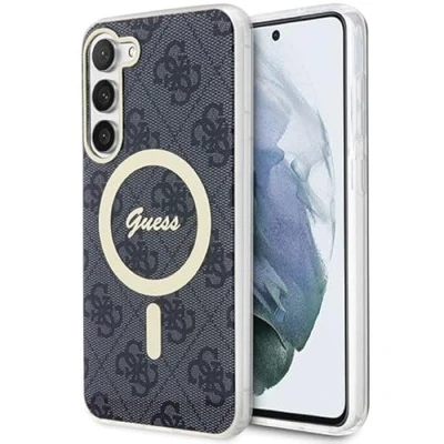 Immagine di GUESS GUHMS23SH4STK Custodia rigida per S23 S911, colore: Nero