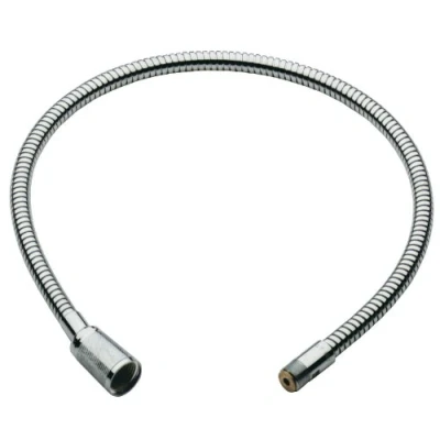 Immagine di Grohe 46104000 Flessibile per Miscelatore con Doccetta Estraibile, Cromo, 1/2 pollice x M15 860 mm