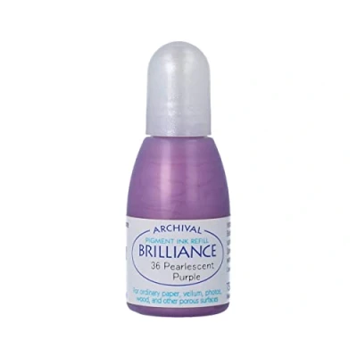 Immagine di Brilliance Refill Inks Tsukineko Re Inker, Colore: Viola perlescente