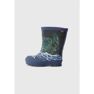 Immagine di Viking Jo​l​l​y​ Pr​i​n​t​ Th​e​r​m​o​, Stivali di Gomma Unisex Bambini e ragazzi, Multicolore (Blue/Multi), 31 EU