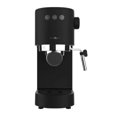 Immagine di Cecotec Macchina da Caffè Espresso Cafelizzia Fast. 1350 W, Thermoblock, ForceAroma 20 bar, Vaporizzatore Orientabile, Braccio Doppio, Piastra Riscaldatrice per Tazze, Serbatoio d&#039;Acqua Estraibile