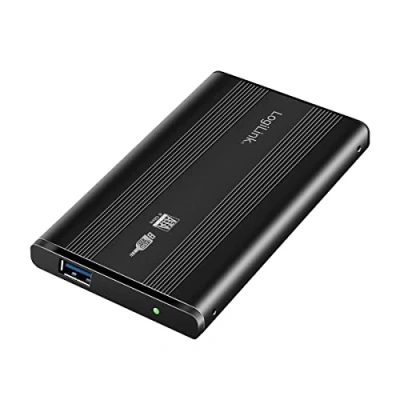 Immagine di Logilink Case Esterno per HDD 2,5&quot;, USB 3.0, SATA, Nero