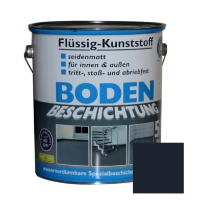 Immagine di Dynamic24 Plastica, 5 l, rivestimento per pavimenti, 50 m², vernice calcestruzzo, interni ed esterni, colore grigio scuro