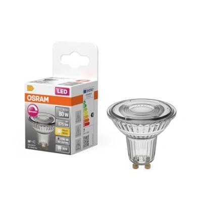 Immagine di OSRAM 4099854456930 Lampada riflettore a LED ERP E (A G) GU10 6.1 W Bianco caldo (Ø x A) 50.00 mm 1 pz.