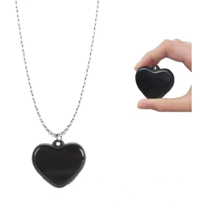Immagine di Mini Registratori Vocali Digitali Spia Con Attivazione Vocale Micro Registratore di Audio Pendrive USB Stick Nascosto Portatile in metallo Collana Portachiavi Pendente Auricolare