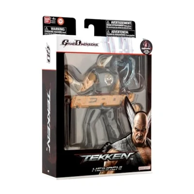 Immagine di Bandai Tekken Action figure 17 cm Heihachi Mishima Game Dimensions Licenza Ufficiale Figura articolata 40672