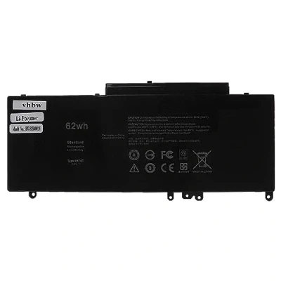 Immagine di vhbw batteria compatibile con Dell Latitude E5250, E5270, E5450, 3150, 3160, E5450 15.6, 15 5000 notebook (8100mAh, 7,6V, Li Poly)