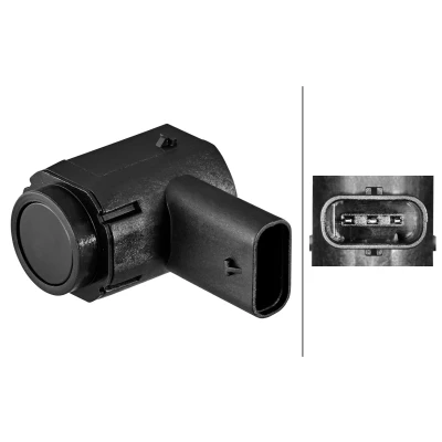 Immagine di HELLA 6PX 358 270 751 Sensori Parcheggio posteriore Sensore ad ultrasuoni NISSAN: Qashqai / Qashqai+2 I