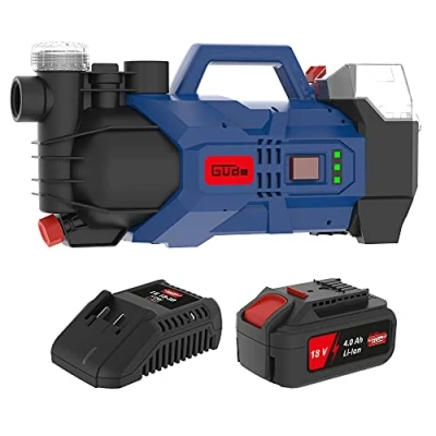 Immagine di Güde GP 18 401 30 Pompa da giardino a batteria, 72 W, V, colore: Blu