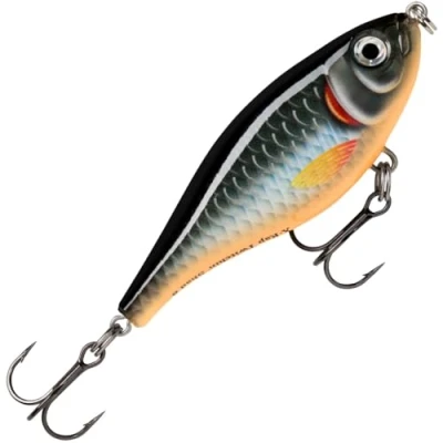 Immagine di Rapala Esca da Pesca Artificiale Spinning X Rap Twitchin’ Shad Finta di Simulazione Trasparente per in Mare Profondità Nuoto 0.3 à 0.6m 8cm/13g Prodotta Estonia Halloween
