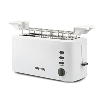 Immagine di G3 Ferrari G10142 Tostapane Grandi Fette &quot;Essential Toast&quot;, 1500W, 4 Toast, Bianco