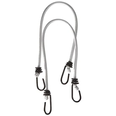 Immagine di Chapuis tp860u Tiranti con gancio in acciaio plastificato, Multicolore, 60 cm, set di 2 pezzi