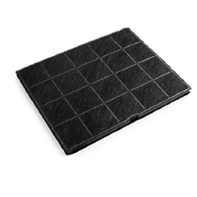 Immagine di F 41 FILTRO AI CARBONI ATTIVI PER CAPPA FABER ARISTON ELECTROLUX WHIRLPOOL SMEG CM 45 X 27 CON 2 FORI DI FISSAGGIO NO ORIGINALE ** NON E&#039; PRODOTTO DA ***