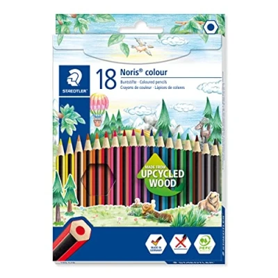 Immagine di STAEDTLER Astuccio 18 matite Noris Colour in Wopex Colori Assortiti