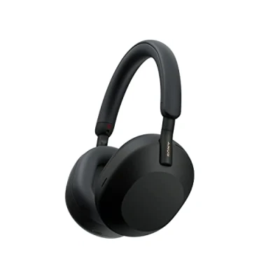 Immagine di Sony WH 1000XM5 Cuffie Wireless con Noise Cancelling, Connessione Multipoint, Batteria fino a 30h e Ricarica rapida, Alexa, Google Assistant Siri Nero