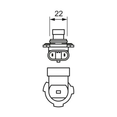 Immagine di BOSCH 1 987 302 026 Lampadina, faro di profondità HIR2 12V 55W Alogeno TOYOTA: Auris Hatchback, C HR, Station Wagon