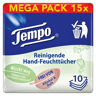 Immagine di Tempo fresh to go Pure, confezione gigante, 1 x 10 pezzi