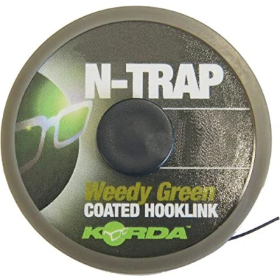 Immagine di treccia a terminali inguainata korda n trap soft 20 lb