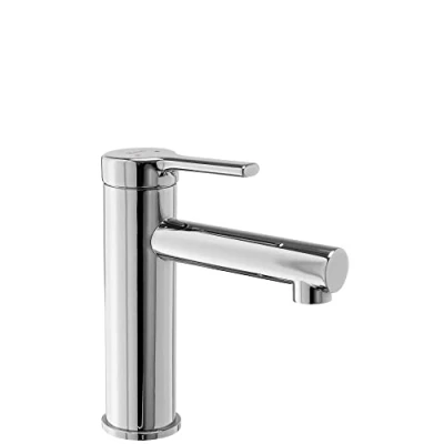 Immagine di Rea PIXEL rubinetto LAVABO BASSO CROMO Miscelatore da bagno in ottone monocomando lavamani regolabile caldo e freddo (cromato)