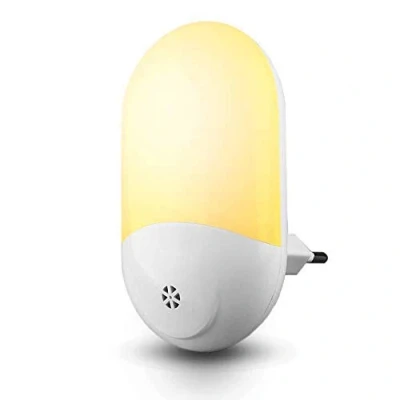 Immagine di Mengjay Luce Notturna LED, Automatiche da Presa con Sensore Crepuscolare, Plug and Play, Bambini Notturna, Bianco Caldo, Perfettamente usato nel corridoio, Lettino, Scale