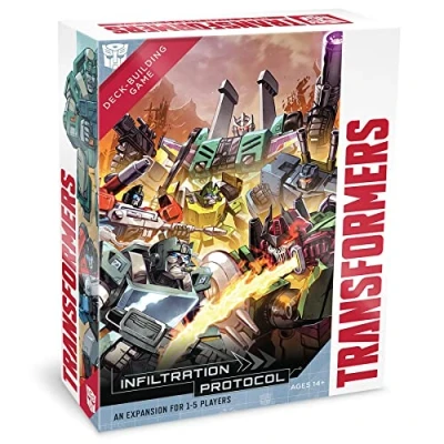 Immagine di Renegade Games Studio Transformers Deck Building Game: espansione del protocollo di infiltrazione Età 14+, 1 5 giocatori