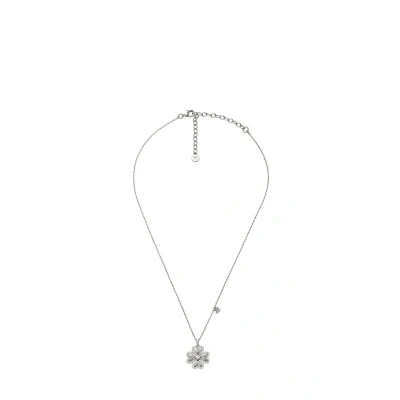 Immagine di Emporio Armani Collana da donna in acciaio inossidabile o Argento sterling con chiusura a moschettone, metallizzato