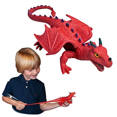 Immagine di Rep Pals Drago, Giocattolo Elastico di Deluxebase. Animaletti Gomma Super Elastici Che sembrano Veri, Perfetti per i Bambini